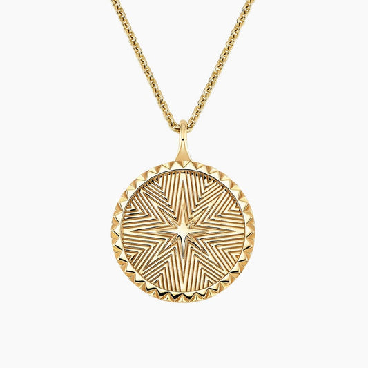 Star Lab Diamond Medallion Necklace
