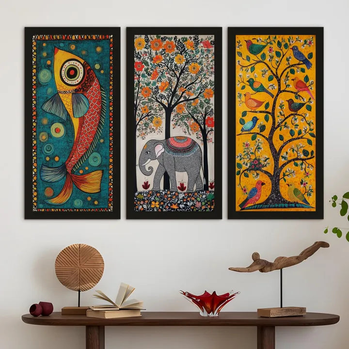 Madhubani paintings for living room (Copy)